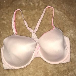 Light pink VS BBV Racerback Demi bra 36DDD
